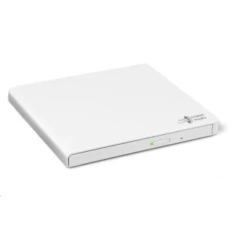 HITACHI LG - externí mechanika DVD-W/CD-RW/DVD±R/±RW/RAM GP57EW40, Slim, White, box+SW HITACHI LG - externí mechanika DVD-W/CD-RW/DVD±R/±RW/RAM GP57EW40, Slim, White, box+SW