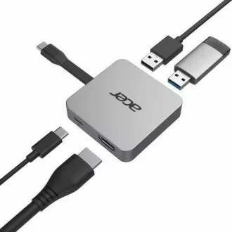 ACER dokovací stanice 4in1 Type-C : 1 x HDMI + 2 x USB3.2 + 1 x USB C ACER dokovací stanice 4in1 Type-C : 1 x HDMI + 2 x USB3.2 + 1 x USB C
