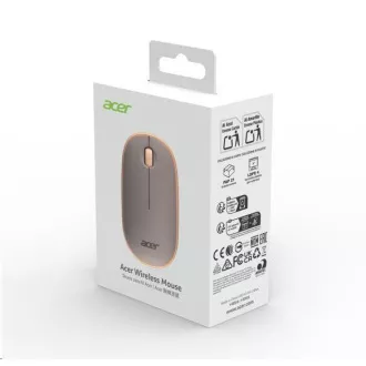 ACER myš Wireless Bubble Mouse, RF2.4G, 1600 dpi, beige ACER myš Wireless Bubble Mouse, RF2.4G, 1600 dpi, beige