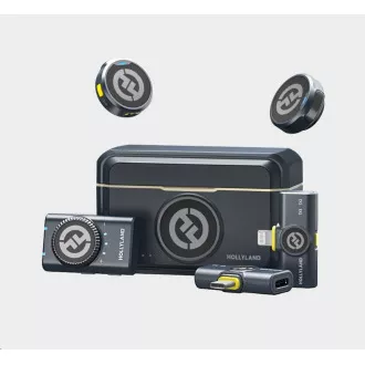 Hollyland Lark M2 Combo - Wireless Lavalier Microphone (Duo, ShineCharcoal) Hollyland Lark M2 Combo - Wireless Lavalier Microphone (Duo, ShineCharcoal)