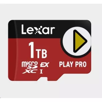 Lexar microSD Express PLAY Pro Express 7.1, R900/W600 C10 U3 (UHS-I) 1TB Lexar microSD Express PLAY Pro Express 7.1, R900/W600 C10 U3 (UHS-I) 1TB