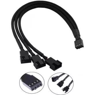1stCOOL redukce pro ventilátory 1x 4pin PWM na 3x 4pin PWM 1stCOOL redukce pro ventilátory 1x 4pin PWM na 3x 4pin PWM