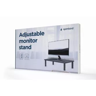 GEMBIRD Držák podstavec pod monitor MS-TABLE-01, černý GEMBIRD Držák podstavec pod monitor MS-TABLE-01, černý