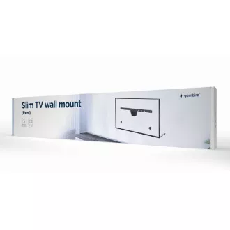 GEMBIRD Držák TV WM-S80F-01, 37"-80" (50kg), tenký, pevný GEMBIRD Držák TV WM-S80F-01, 37"-80" (50kg), tenký, pevný