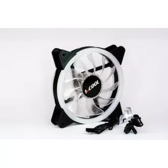 1stCOOL KIT AURA EVO CRYSTAL ARGB 3x Crystal White ventilátor + ARGB Nano řadič 1stCOOL KIT AURA EVO CRYSTAL ARGB 3x Crystal White ventilátor + ARGB Nano řadič