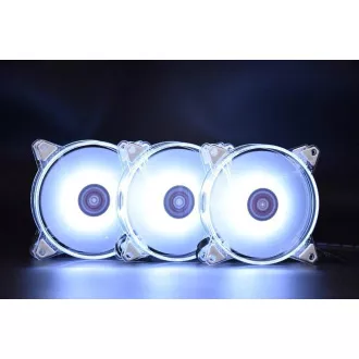 1stCOOL KIT AURA EVO CRYSTAL ARGB 3x Crystal White ventilátor + ARGB Nano řadič 1stCOOL KIT AURA EVO CRYSTAL ARGB 3x Crystal White ventilátor + ARGB Nano řadič