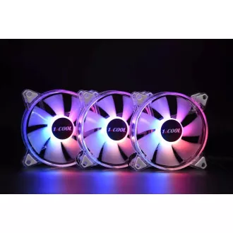 1stCOOL KIT AURA EVO CRYSTAL ARGB 3x Crystal White ventilátor + ARGB Nano řadič 1stCOOL KIT AURA EVO CRYSTAL ARGB 3x Crystal White ventilátor + ARGB Nano řadič