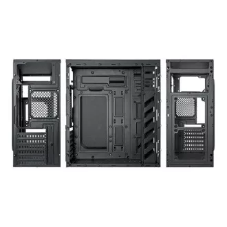 VeinX case Crown CR18A Mid Tower, bez zdroje, 1x USB3.0, 2x USB2.0, černá VeinX case Crown CR18A Mid Tower, bez zdroje, 1x USB3.0, 2x USB2.0, černá