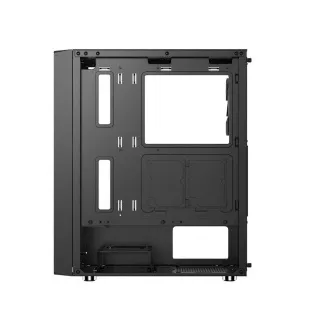 1stCOOL skříň GAMER 4, Mid tower, AU, USB 3.0, USB-C, 2x120mm, průhledná bočnice, bez zdroje, černá 1stCOOL skříň GAMER 4, Mid tower, AU, USB 3.0, USB-C, 2x120mm, průhledná bočnice, bez zdroje, černá