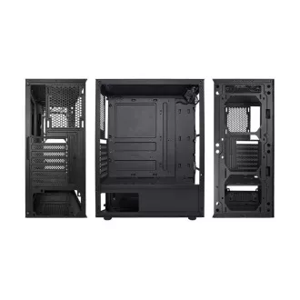 VeinX case HERMES MESH Mid Tower, ATX, 1xUSB 3.0, 2xUSB 2.0, 4x ARGB Fan, ARGB Controller, černá VeinX case HERMES MESH Mid Tower, ATX, 1xUSB 3.0, 2xUSB 2.0, 4x ARGB Fan, ARGB Controller, černá