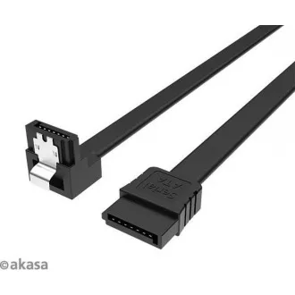 AKASA kabel SATA3, pravoúhlý, 100 cm AKASA kabel SATA3, pravoúhlý, 100 cm