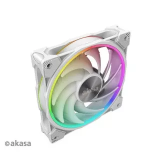 AKASA ventilátor SOHO AR, 12cm ARGB PWM fan, 120x120x25mm, bílá AKASA ventilátor SOHO AR, 12cm ARGB PWM fan, 120x120x25mm, bílá