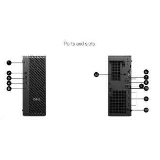 DELL PC Pro Max Micro FCM2250/TPM/U7-265/32GB/1TSSD/Nvidia A1000/280W/WLAN/vPro/Kb/Mouse/W11 Pro/3Y PS NBD DELL PC Pro Max Micro FCM2250/TPM/U7-265/32GB/1TSSD/Nvidia A1000/280W/WLAN/vPro/Kb/Mouse/W11 Pro/3Y PS NBD