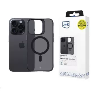 3mk ochranný kryt Smoke MagCase pro Apple iPhone 15 Pro Max 3mk ochranný kryt Smoke MagCase pro Apple iPhone 15 Pro Max