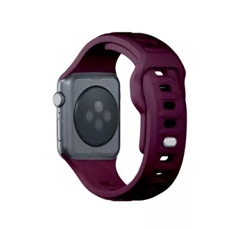 3mk řemínek Watch Strap pro Apple 38/40/41 mm Mulberry 3mk řemínek Watch Strap pro Apple 38/40/41 mm Mulberry