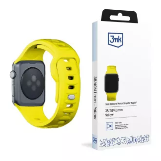 3mk řemínek Watch Strap pro Apple 38/40/41 mm Yellow 3mk řemínek Watch Strap pro Apple 38/40/41 mm Yellow