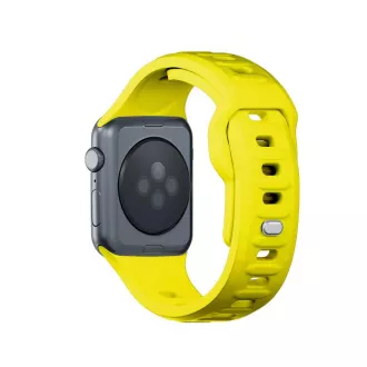 3mk řemínek Watch Strap pro Apple 38/40/41 mm Yellow 3mk řemínek Watch Strap pro Apple 38/40/41 mm Yellow