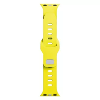 3mk řemínek Watch Strap pro Apple 38/40/41 mm Yellow 3mk řemínek Watch Strap pro Apple 38/40/41 mm Yellow
