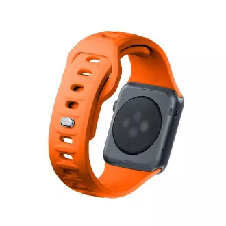 3mk řemínek Watch Strap pro Apple 42/44/45/49 mm Orange 3mk řemínek Watch Strap pro Apple 42/44/45/49 mm Orange