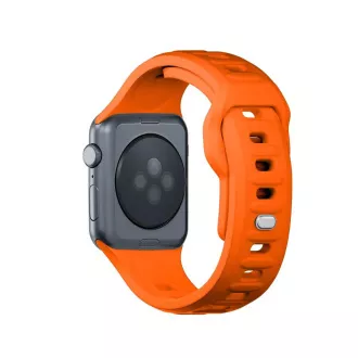 3mk řemínek Watch Strap pro Apple 42/44/45/49 mm Orange 3mk řemínek Watch Strap pro Apple 42/44/45/49 mm Orange