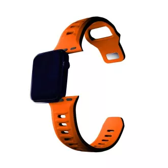 3mk řemínek Watch Strap pro Apple 42/44/45/49 mm Orange 3mk řemínek Watch Strap pro Apple 42/44/45/49 mm Orange