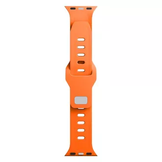 3mk řemínek Watch Strap pro Apple 42/44/45/49 mm Orange 3mk řemínek Watch Strap pro Apple 42/44/45/49 mm Orange