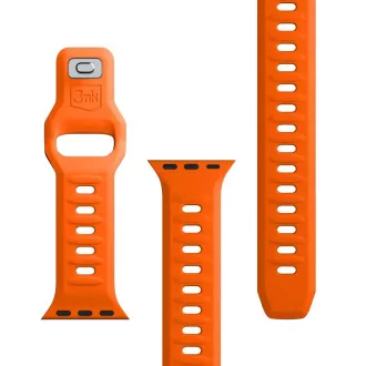 3mk řemínek Watch Strap pro Apple 42/44/45/49 mm Orange 3mk řemínek Watch Strap pro Apple 42/44/45/49 mm Orange