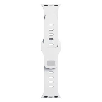 3mk řemínek Watch Strap pro Apple 42/44/45/49 mm White 3mk řemínek Watch Strap pro Apple 42/44/45/49 mm White