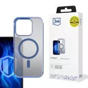 3mk ochranný kryt Frosty MagCase Blue pro Apple iPhone 13 Pro