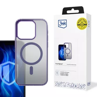 3mk ochranný kryt Frosty MagCase Purple pro Apple iPhone 13 Pro 3mk ochranný kryt Frosty MagCase Purple pro Apple iPhone 13 Pro