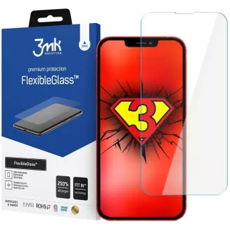 3mk hybridní sklo FlexibleGlass pro Apple iPhone 13 / 13 PRO 3mk hybridní sklo FlexibleGlass pro Apple iPhone 13 / 13 PRO