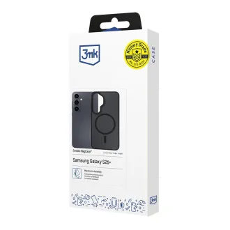 3mk ochranný kryt Smoke MagCase pro Samsung Galaxy S26+ 3mk ochranný kryt Smoke MagCase pro Samsung Galaxy S26+