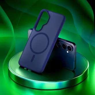 3mk ochranný kryt Smoke MagCase Blue pro Samsung Galaxy S26 3mk ochranný kryt Smoke MagCase Blue pro Samsung Galaxy S26