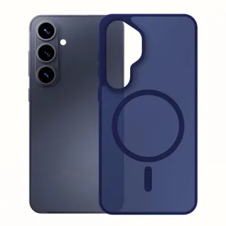 3mk ochranný kryt Smoke MagCase Blue pro Samsung Galaxy S26 3mk ochranný kryt Smoke MagCase Blue pro Samsung Galaxy S26
