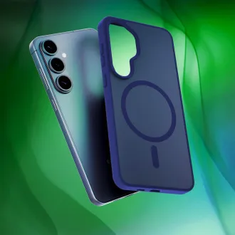 3mk ochranný kryt Smoke MagCase Blue pro Samsung Galaxy S26 3mk ochranný kryt Smoke MagCase Blue pro Samsung Galaxy S26