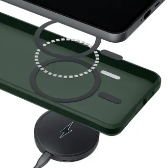 3mk ochranný kryt Smoke MagCase Green pro Samsung Galaxy S26 3mk ochranný kryt Smoke MagCase Green pro Samsung Galaxy S26