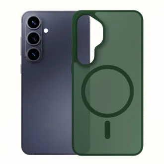 3mk ochranný kryt Smoke MagCase Green pro Samsung Galaxy S26 3mk ochranný kryt Smoke MagCase Green pro Samsung Galaxy S26