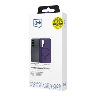 3mk ochranný kryt Smoke MagCase Purple pro Samsung Galaxy S26 3mk ochranný kryt Smoke MagCase Purple pro Samsung Galaxy S26