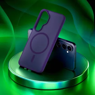 3mk ochranný kryt Smoke MagCase Purple pro Samsung Galaxy S26 3mk ochranný kryt Smoke MagCase Purple pro Samsung Galaxy S26