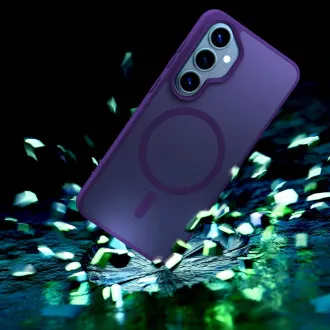 3mk ochranný kryt Smoke MagCase Purple pro Samsung Galaxy S26 3mk ochranný kryt Smoke MagCase Purple pro Samsung Galaxy S26