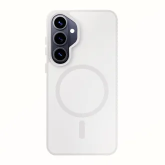 3mk ochranný kryt Smoke MagCase White pro Samsung Galaxy S26+ 3mk ochranný kryt Smoke MagCase White pro Samsung Galaxy S26+