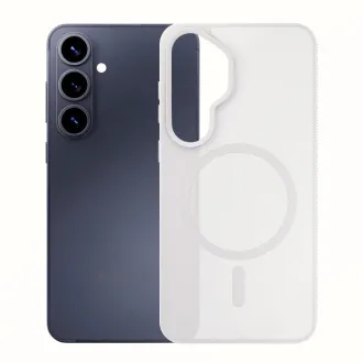 3mk ochranný kryt Smoke MagCase White pro Samsung Galaxy S26+ 3mk ochranný kryt Smoke MagCase White pro Samsung Galaxy S26+
