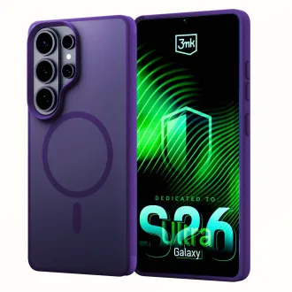 3mk ochranný kryt Smoke MagCase Purple pro Samsung Galaxy S26 Ultra 3mk ochranný kryt Smoke MagCase Purple pro Samsung Galaxy S26 Ultra