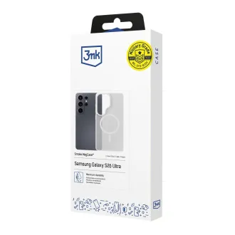 3mk ochranný kryt Smoke MagCase White pro Samsung Galaxy S26 Ultra 3mk ochranný kryt Smoke MagCase White pro Samsung Galaxy S26 Ultra