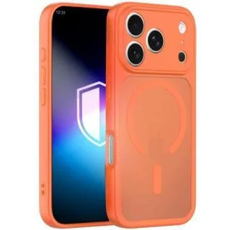 3mk ochranný kryt Misty MagCase Orange pro Apple iPhone 17 Pro 3mk ochranný kryt Misty MagCase Orange pro Apple iPhone 17 Pro