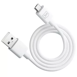 3mk datový kabel - Hyper Cable A to Micro 1.2m 5V 2, 4A, bílá 3mk datový kabel - Hyper Cable A to Micro 1.2m 5V 2, 4A, bílá