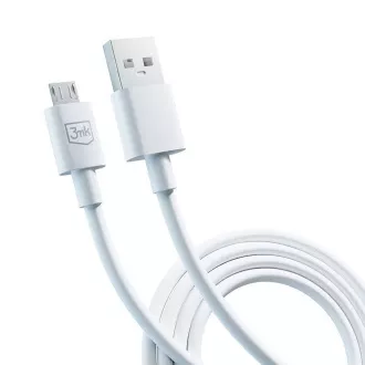 3mk datový kabel - Hyper Cable A to Micro 1.2m 5V 2, 4A, bílá 3mk datový kabel - Hyper Cable A to Micro 1.2m 5V 2, 4A, bílá