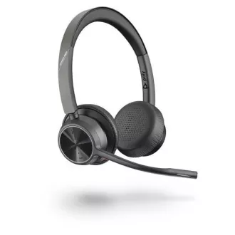 Poly Voyager 4320 bezdrátová náhlavní souprava, BT700 USB-A adaptér, stereo Poly Voyager 4320 bezdrátová náhlavní souprava, BT700 USB-A adaptér, stereo
