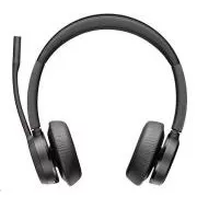 Poly Voyager 4320 MS Teams bezdrátová náhlavní souprava, BT700 USB-C adaptér, stereo, nabíjecí stojánek