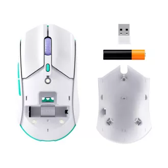 HyperX Pulsefire Haste 2 Core Wireless White Gaming Mouse - Myš HyperX Pulsefire Haste 2 Core Wireless White Gaming Mouse - Myš